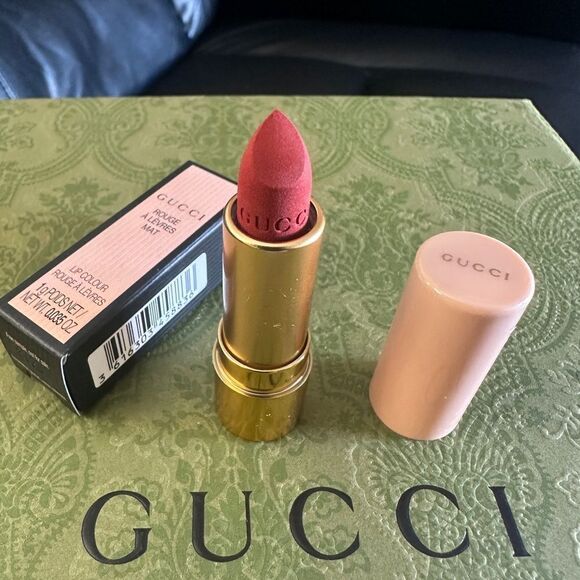 Gucci Rouge à Lèvres Mat Lipstick - Janet Rust 505 Gucci Rouge à Lèvres Lipstick - Picture 9 of 17
